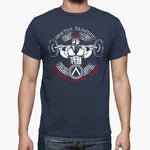 T-Shirt Spartiate Bleu Marine Spartan Training