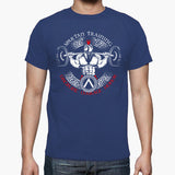 T-Shirt Spartiate Bleu Spartan Training
