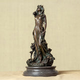 Statuette Mythologie Grecque<br>Bronze Aphrodite