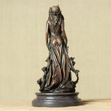 Statuette Mythologie Grecque<br>Bronze Aphrodite