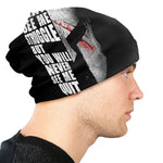 Bonnet Spartiate Noir Never Quit