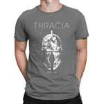 T-Shirt Spartiate Gladiateur Thrace Gris