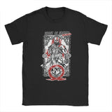 T-Shirt Spartiate Kratos Fantôme de la Guerre Noir-2