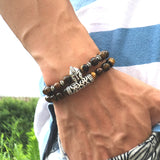 Bracelet Spartiate<br>Mur de Boucliers