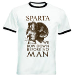 T-shirt Sparta "Nous ne nous agenouillons devant personne"