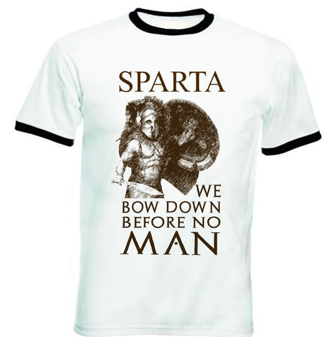 T-shirt Sparta "Nous ne nous agenouillons devant personne"