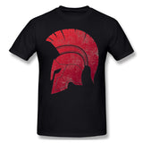 T-Shirt Spartiate Casque Militaire