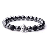 Bracelet Spartiate Guerrier Chrome Argent