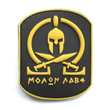 Patch Spartiate Dog Tag Armée