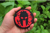 Patch Spartiate Casque Hoplite Sanglant