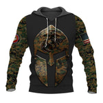 Sweatshirt Spartiate USA Camo Soldier