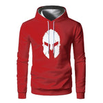 Sweatshirt Spartiate Sport Fitness Rouge