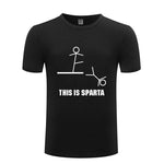 T-Shirt Spartiate Humour De Guerrier