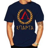 T-Shirt Spartiate Bleu Marine Sparta