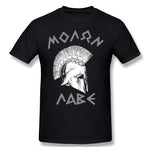 Tee-Shirt Léonidas Molon Labe Noir