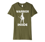 T-Shirt Spartiate Warrior Inside Vert