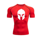 T-Shirt Spartiate Running Rouge