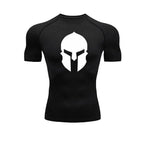 T-Shirt Spartiate Musculation Spandex