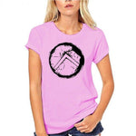 T-Shirt Spartiate Rose Bouclier Hoplite