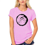 T-Shirt Spartiate Rose Bouclier Hoplite