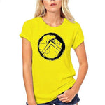 T-Shirt Spartiate Femme Bouclier Hoplite