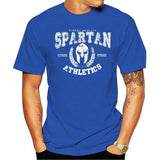 Tee-Shirt Spartiate Strong And Fit Bleu