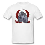 Tee-Shirt Spartiate Blanc Kratos Tueur De Dieux 