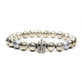 Bracelet Spartiate Argent Brut