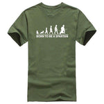 T-Shirt Spartiate Born Spartan Armée