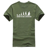 T-Shirt Spartiate Born Spartan Armée