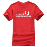 T-Shirt Spartiate rouge Born To Be Spartan