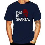 Tee-Shirt Spartiate Bleu Marine True Spartan