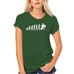 Tee-Shirt Spartiate Femme Vert Évolution