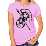 Tee Shirt Spartiate Femme Armes Hoplites