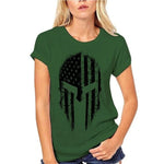 T-Shirt Spartiate Femme US Helmet