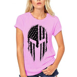 T-Shirt Spartiate Rose Us Soldier Girl