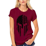 T-Shirt Spartiate USA Soldier Girl