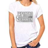 T-Shirt Spartiate Femme Blanc