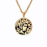 Collier Mythologie Grecque Dionysos Or