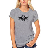 Tee-Shirt Spartiate Femme Gris Train For Glory