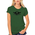 Tee-Shirt Spartiate Femme Vert Train For Glory