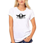 T-Shirt Spartiate Femme Blanc Train for Glory