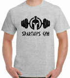 Tee-Shirt Spartiate Gris Spartans Gym