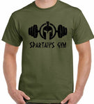 T-Shirt Spartiate Vert Spartans Gym