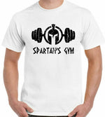 T-Shirt Spartiate Blanc Spartans Gym