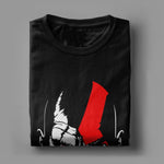 T-Shirt Spartiate Noir Rage De Kratos