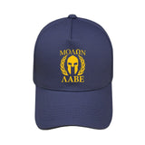 Casquette Spartiate Bleue Logo Jaune