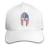 Casquette Spartiate Blanche American Warrior