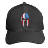 Casquette Spartiate Noire American Warrior