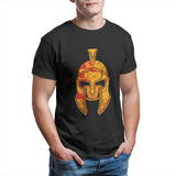 T-Shirt Spartiate Warrior Helmet